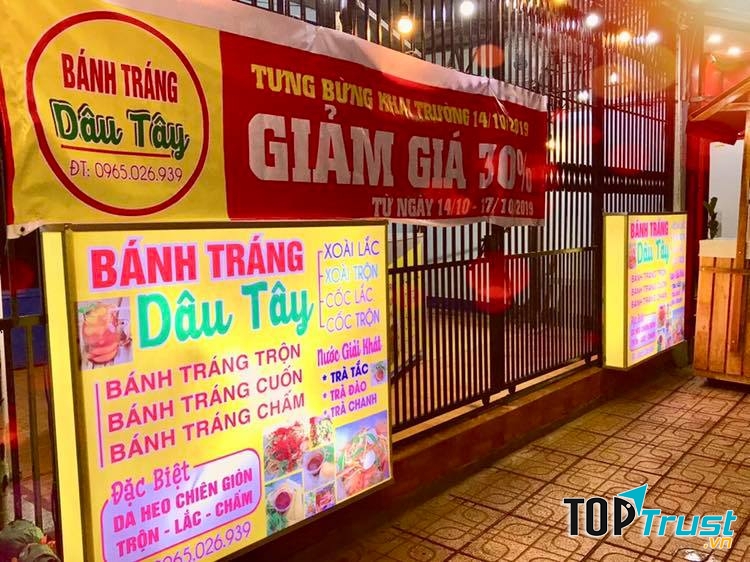 Bánh tráng Dâu Tây