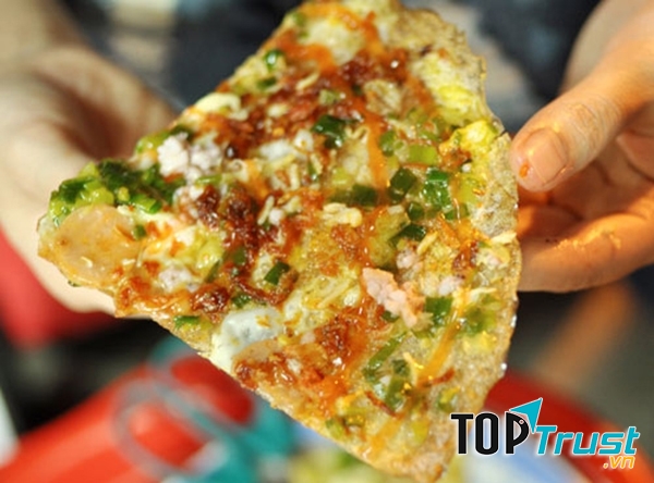 Bánh tráng kẹp Dì Hoa