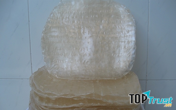 bánh tráng mỏng dẻo ngon.