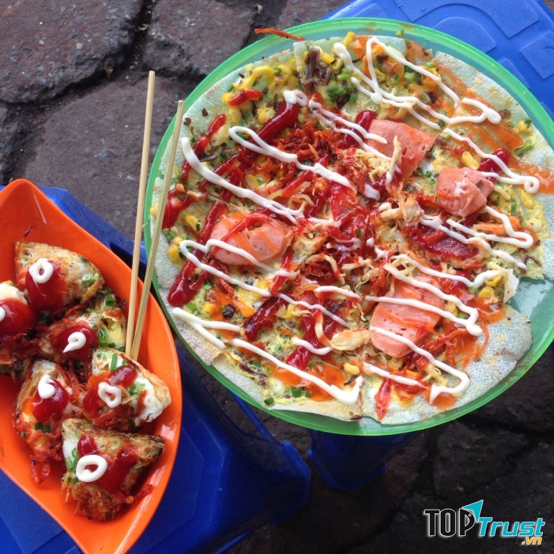 Bánh tráng nướng