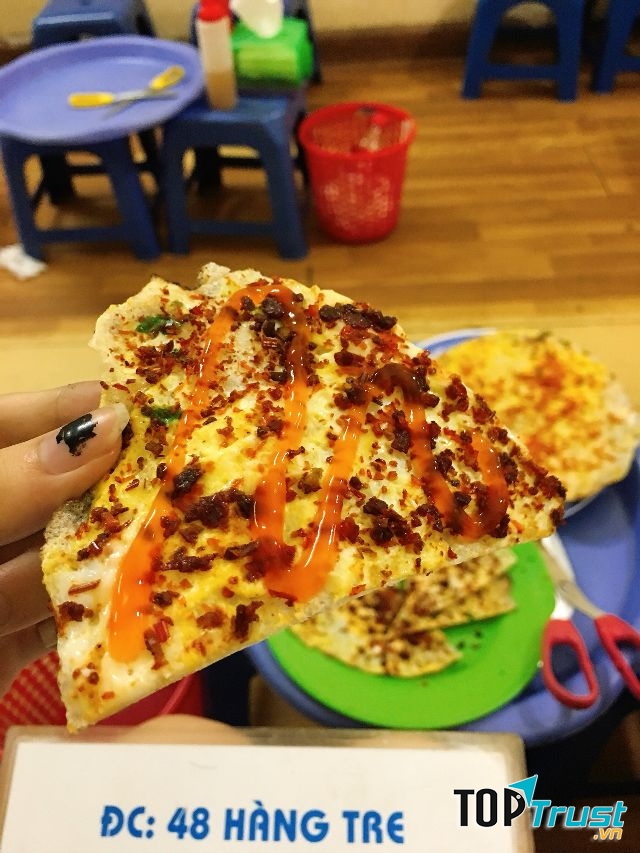 Bánh tráng nướng 48 Hàng Tre