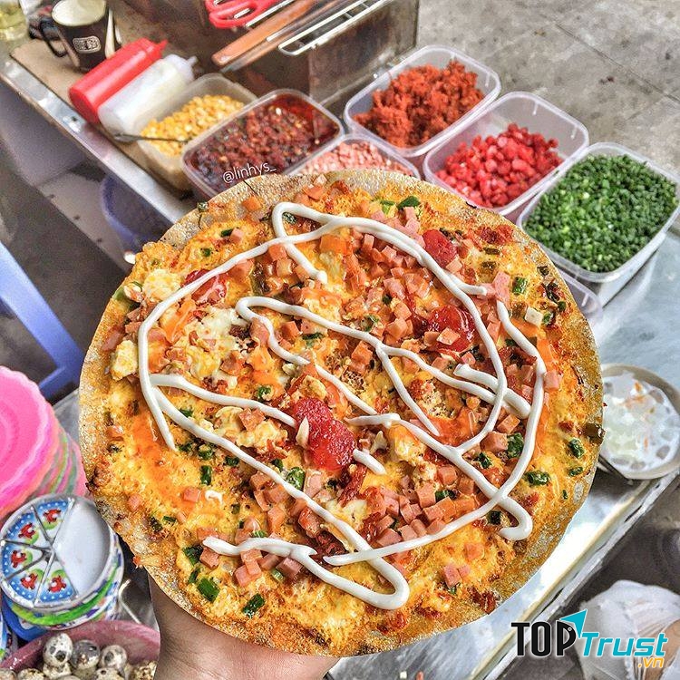 Báng tráng nướng rất thơm ngon