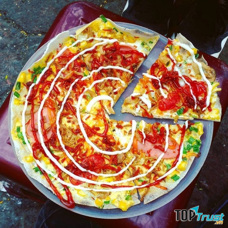 Bánh tráng nướng Chợ Đà Lạt