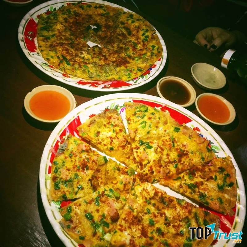 Bánh tráng nướng dì Đinh - không hổ danh là pizza Đà Lạt