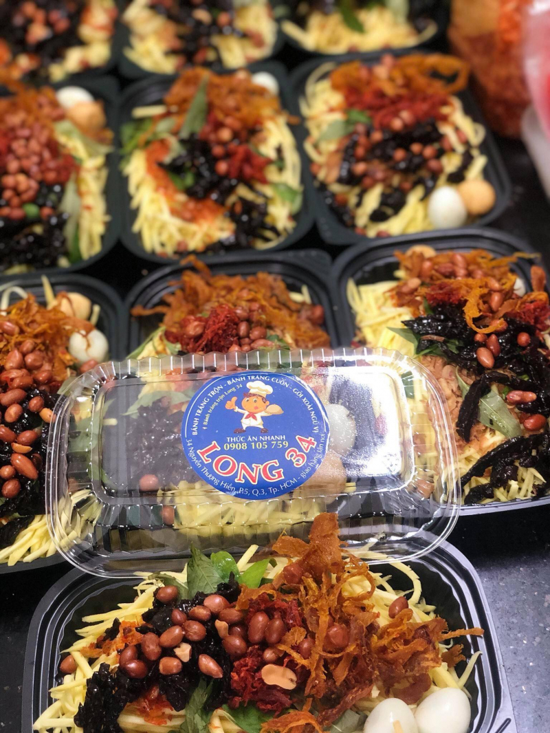 Bánh tráng trộn LONG 34