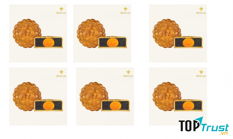 Bánh trung thu đậu đen 1 trứng 180g