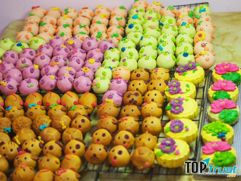 Bánh hình lợn ngộ nghĩnh