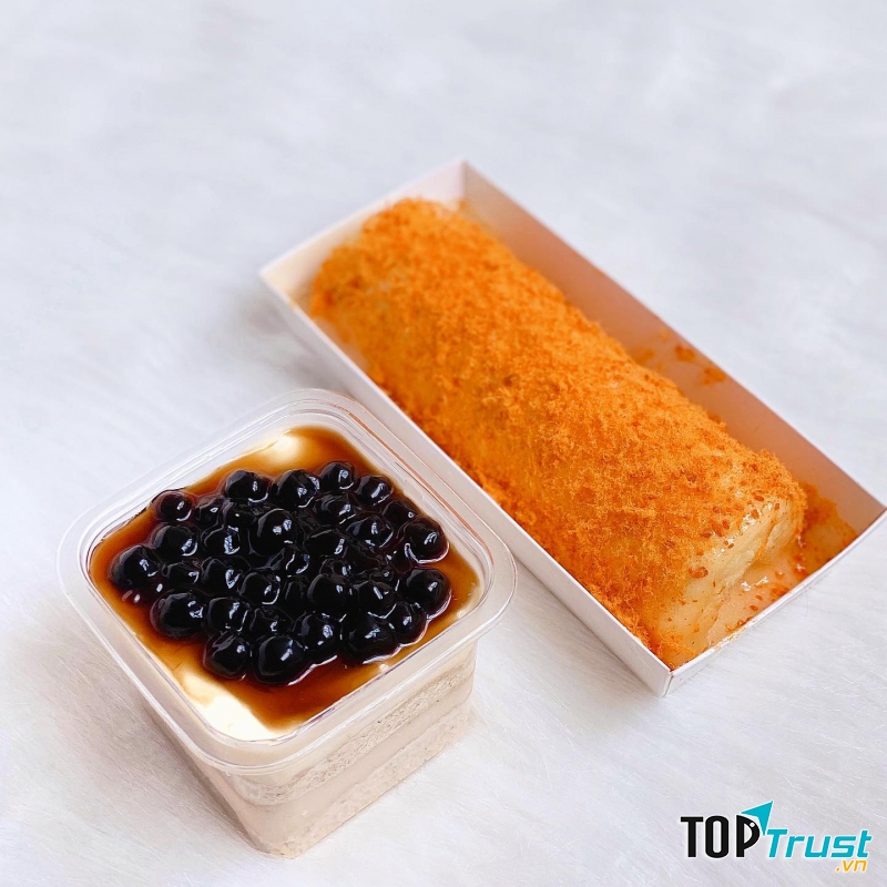 Chiếc bánh trà sữa nhỏ xinh thơm ngon của Bánh tươi Homemade