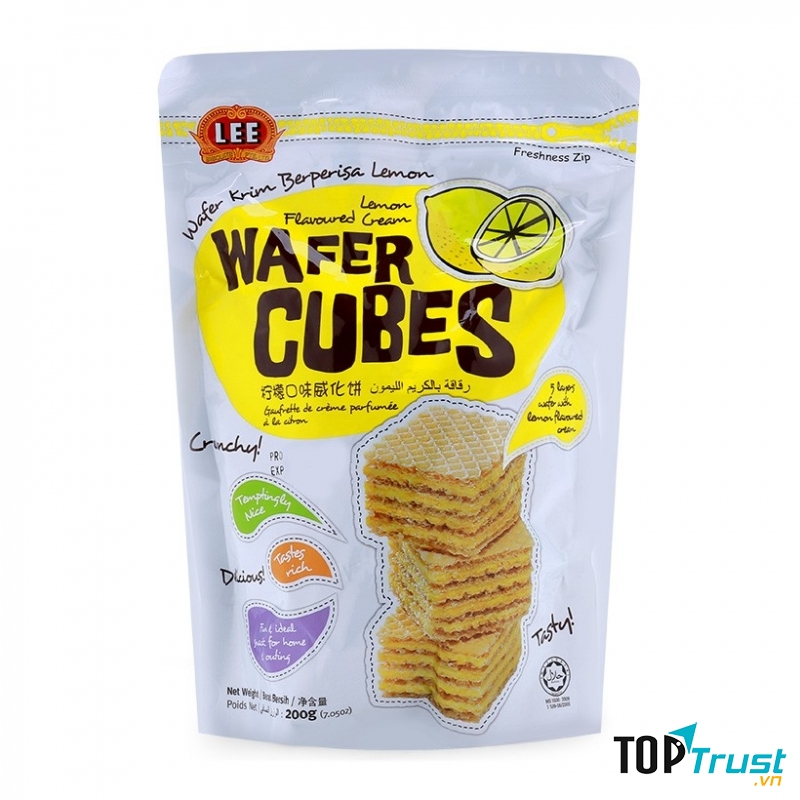 Bánh wafers hương chanh Lee