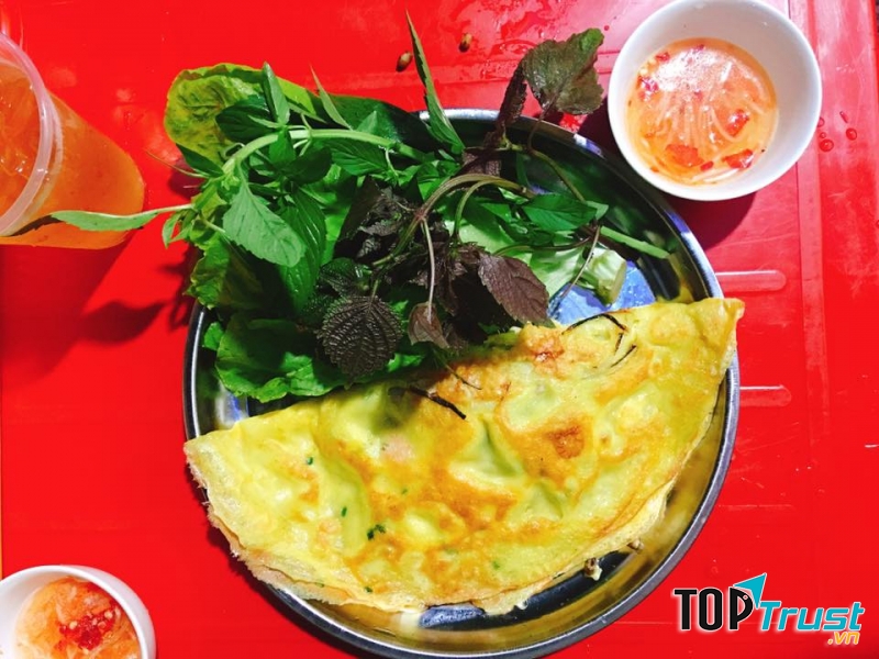Bánh xèo miền Tây hấp dẫn