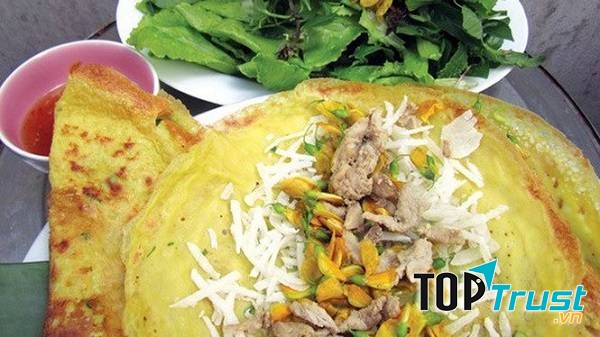 Bánh xèo bông điên điển