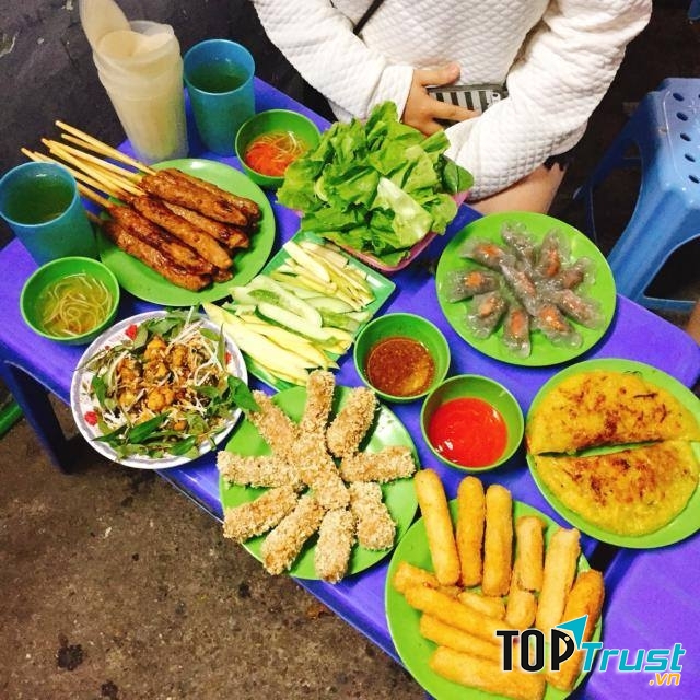 Bánh xèo nem lụi Tạ Quang Bửu