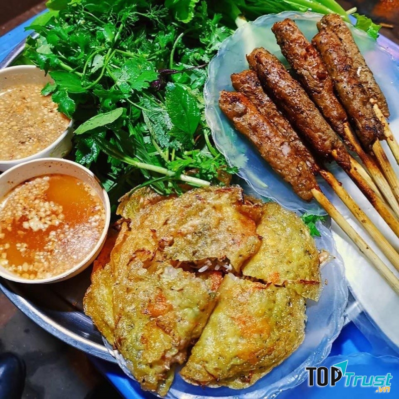 Bánh Xèo  cô Minh