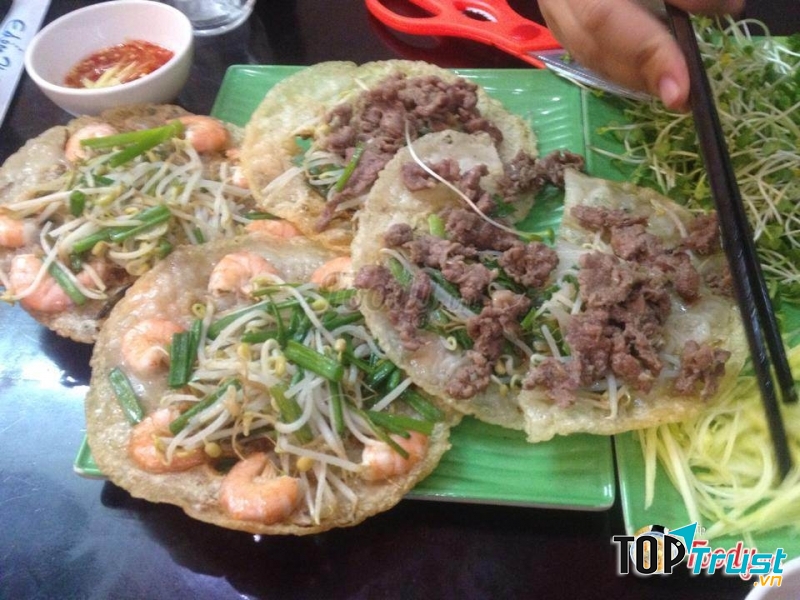 Bánh Xèo Tôm, Mực _ Bánh Xèo Tôm Nhảy Ông Hùng