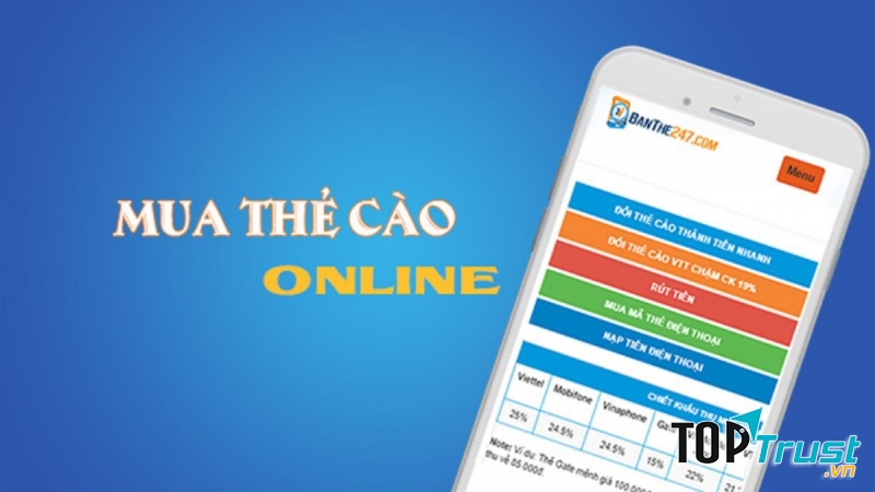 Bán thẻ onlineBanthe247.com là website uy tín chuyên bán thẻ cào điện thoại online, thẻ game