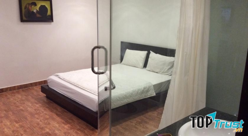 Một góc trong phòng nghỉ.