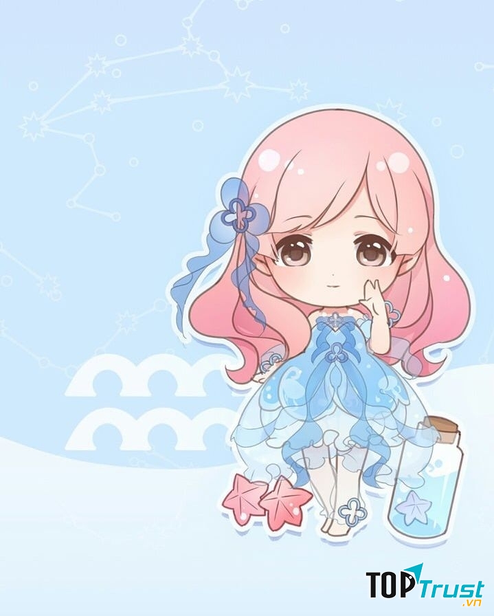 Chibi của cung Bảo Bình