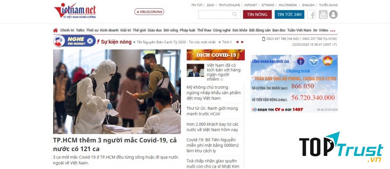 Báo điện tử Vietnamnet
