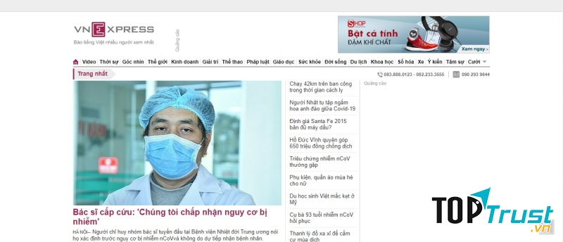 Báo điện tử VnExpress – Báo tiếng Việt nhiều người xem nhất