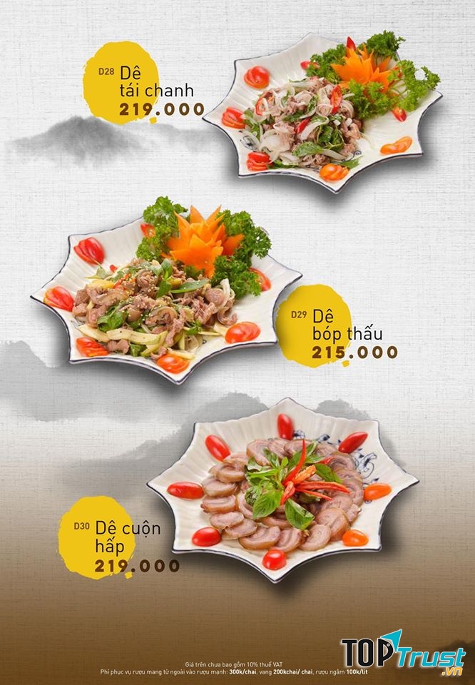 BẢO DƯƠNG VIÊN - Nhà hàng Dê Việt