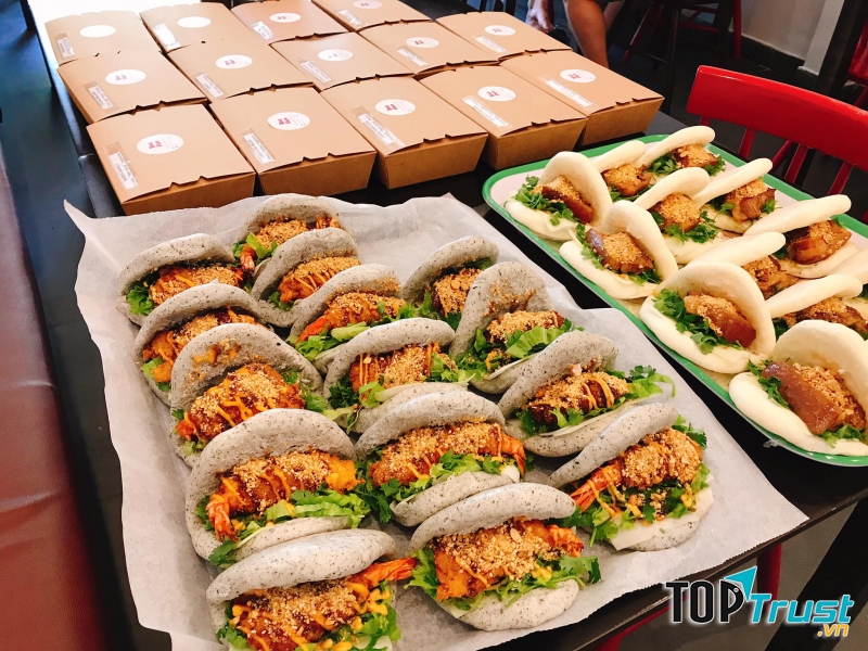 Bánh bao với nhiều nguyên liệu hấp dẫn