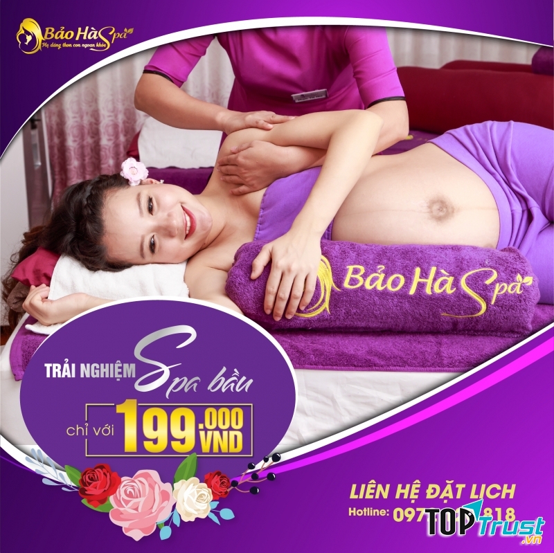 MC Minh Trang trải nghiệm dịch vụ spa bầu, sau sinh tại Bảo Hà Spa