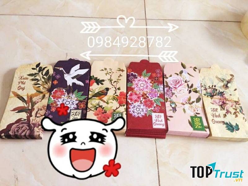 Một số mẫu lì xì được yêu thích tại Kẹo Gấu