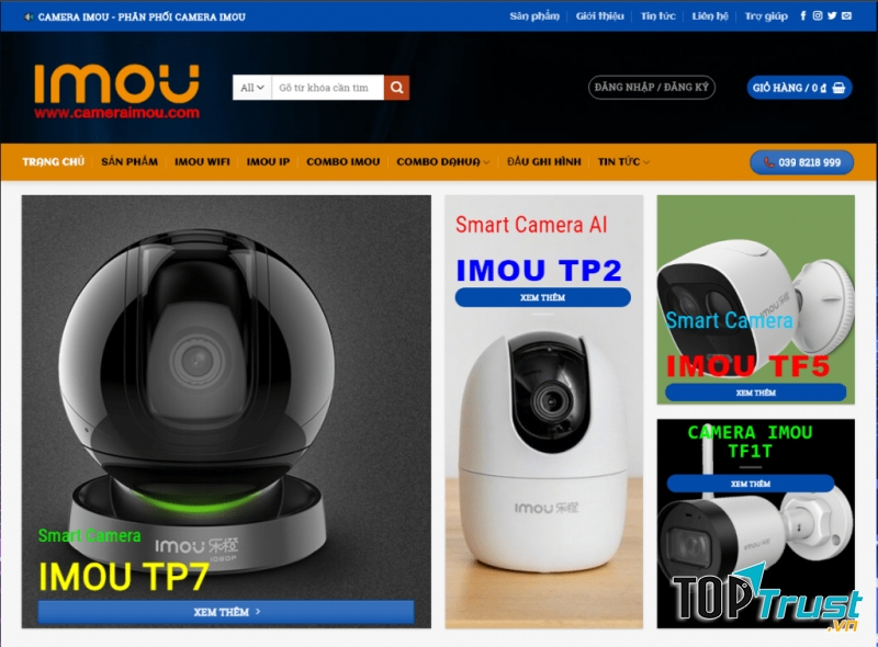 Website bán camera quan sát