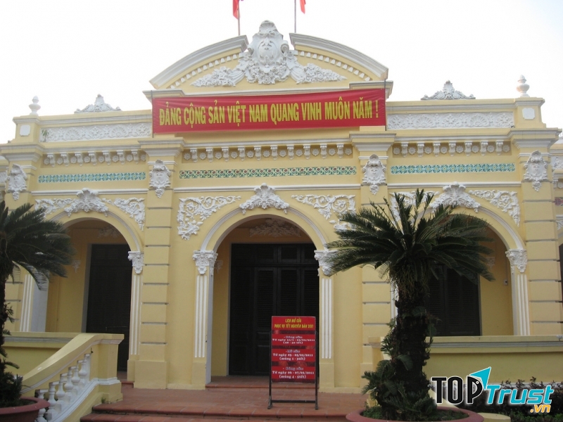 Bảo tàng là kiến trúc cổ duy nhất còn lại của địa chủ phong kiến