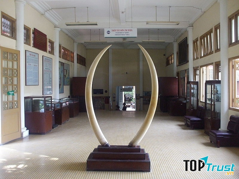 Gian trưng bày thời Tây Sơn