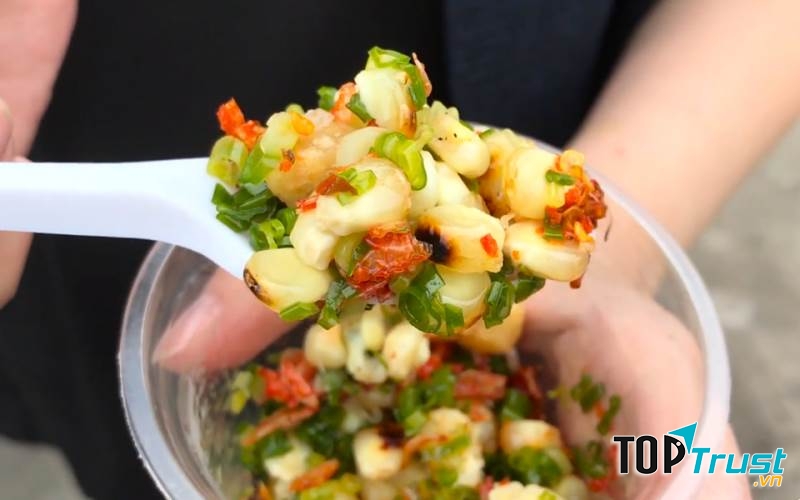 Bắp nướng mỡ hành Phan Xích Long