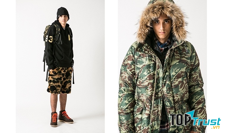 Bape thường kết hợp với những thương hiệu khác cho ra đời nhiều bộ sưu tập độc đáo