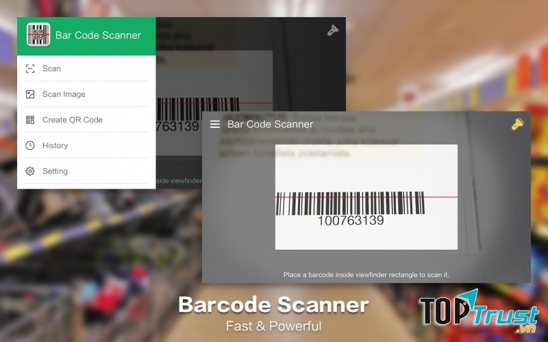Đây là phần mềm kiểm tra barcode vô cùng quen thuộc.