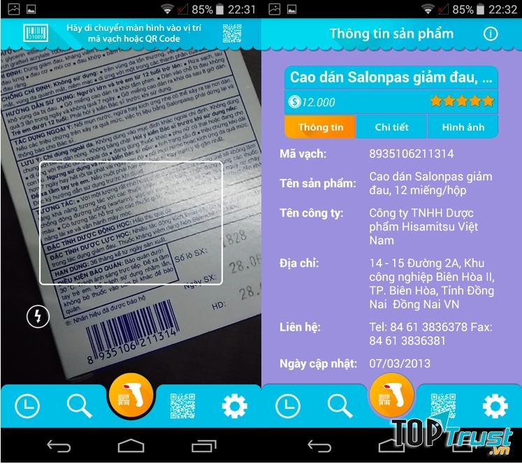 BarcodeViet là phần mềm kiểm tra barcode hàng đầu dành riêng cho khách hàng Việt Nam.