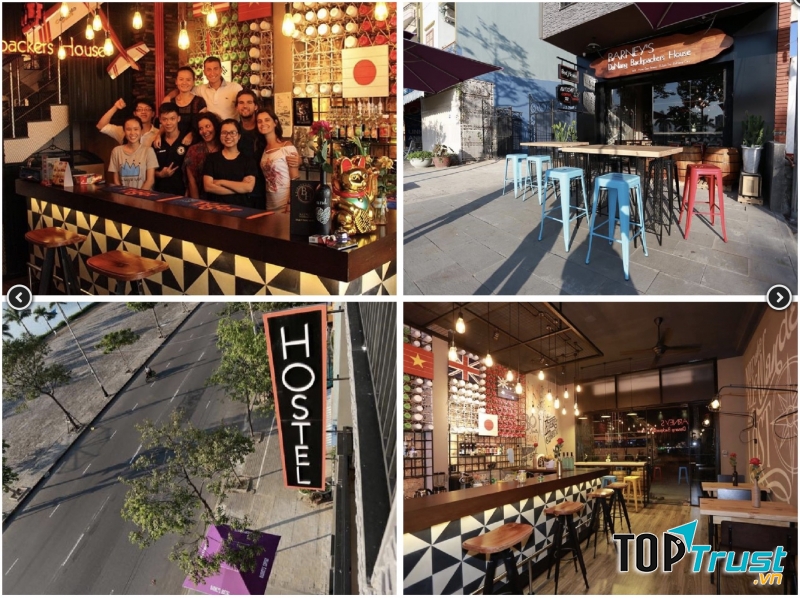 Barney’s Danang Backpackers Hostel (Nguồn Internet)