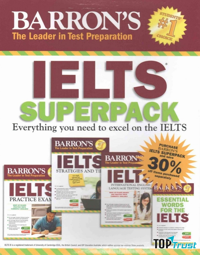 Barron’s writing for IELTS - cuốn sách gối đầu của các bạn thi IELTS.