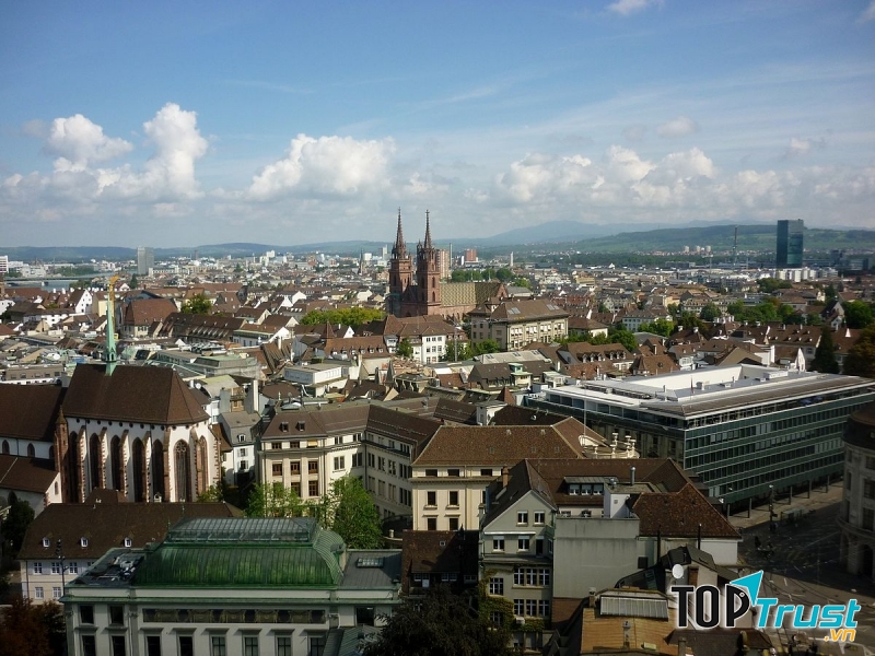 Basel ﻿được mệnh danh là điểm đến ấn tượng nhất của Thụy Sĩ