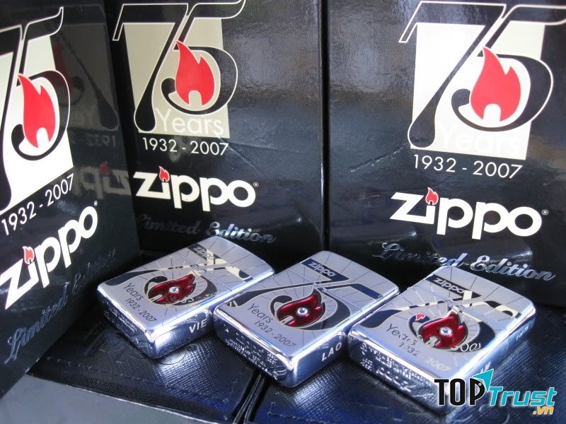 Bật lửa 75th Anniversary Zippo
