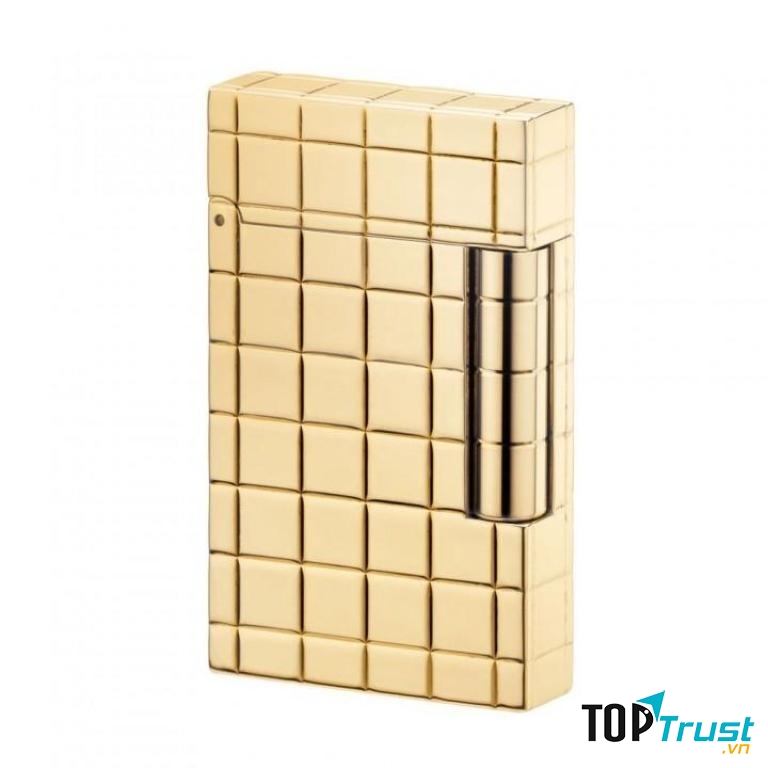 Bật lửa S.T Dupont – Line 2 Solid Gold Lighter