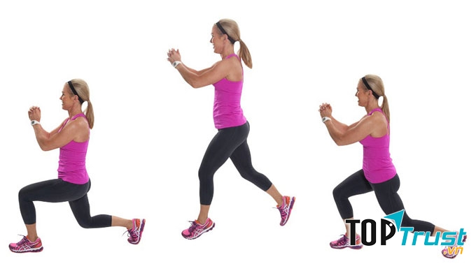 Bật nhảy đổi chân giúp đùi thon gọn