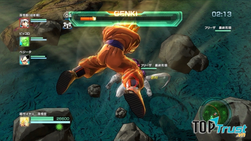 Battle of Z có lối chơi theo đội độc đáo và hấp dẫn.