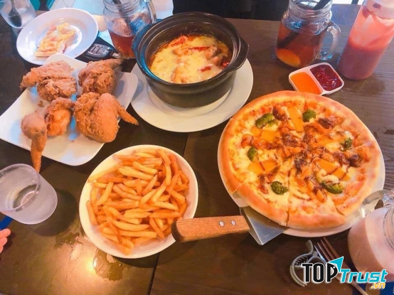 Các món ăn nhanh tại Bầu