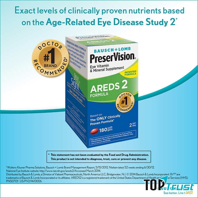 ﻿Bausch & Lomb Ocuvite Nutrition for Eyes