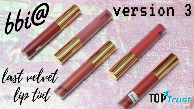 Với thiết kế bao bì Bbia Last Velvet Lip Tint Version 3 mang một vẻ ngoài khá sang trọng và chắc chắn.