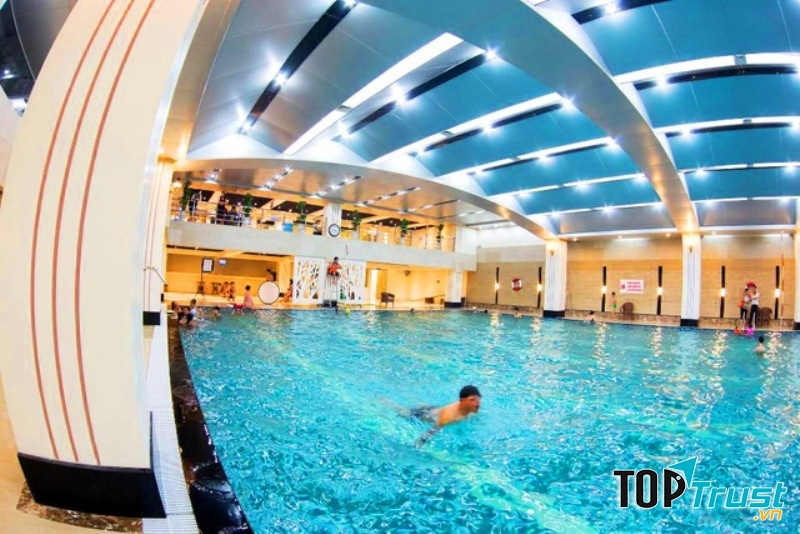 Bể bơi Hapu Swimming Pool tại tầng hầm B1 tòa nhà Hapulico