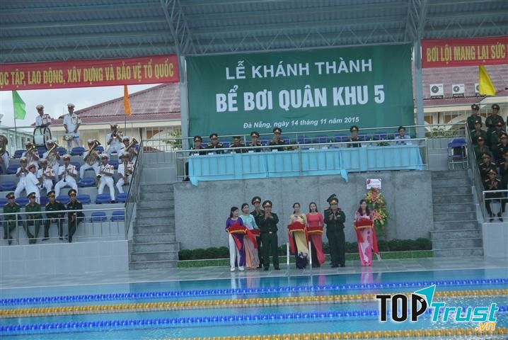 Lễ khánh thành bể bơi Quân khu 5 Đà Nẵng