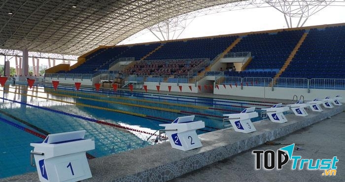 Bể bơi Thành Tích Cao được thiết kế chuyên nghiệp