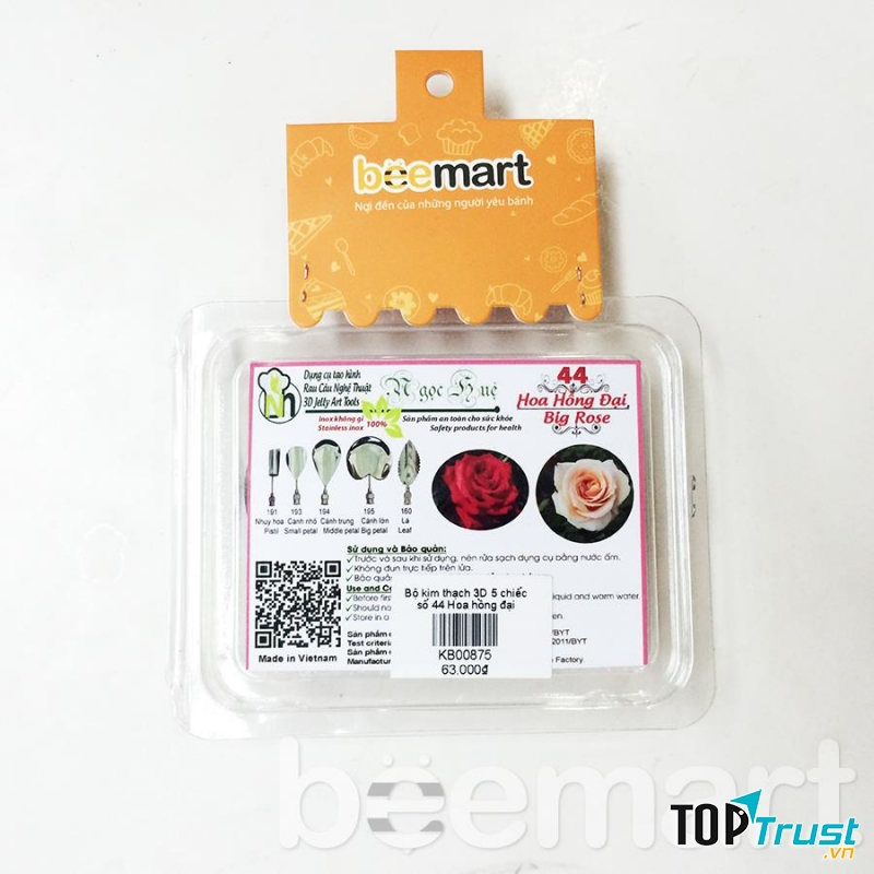 Bộ kim thạch 3D - 5 chiếc tại Bee mart