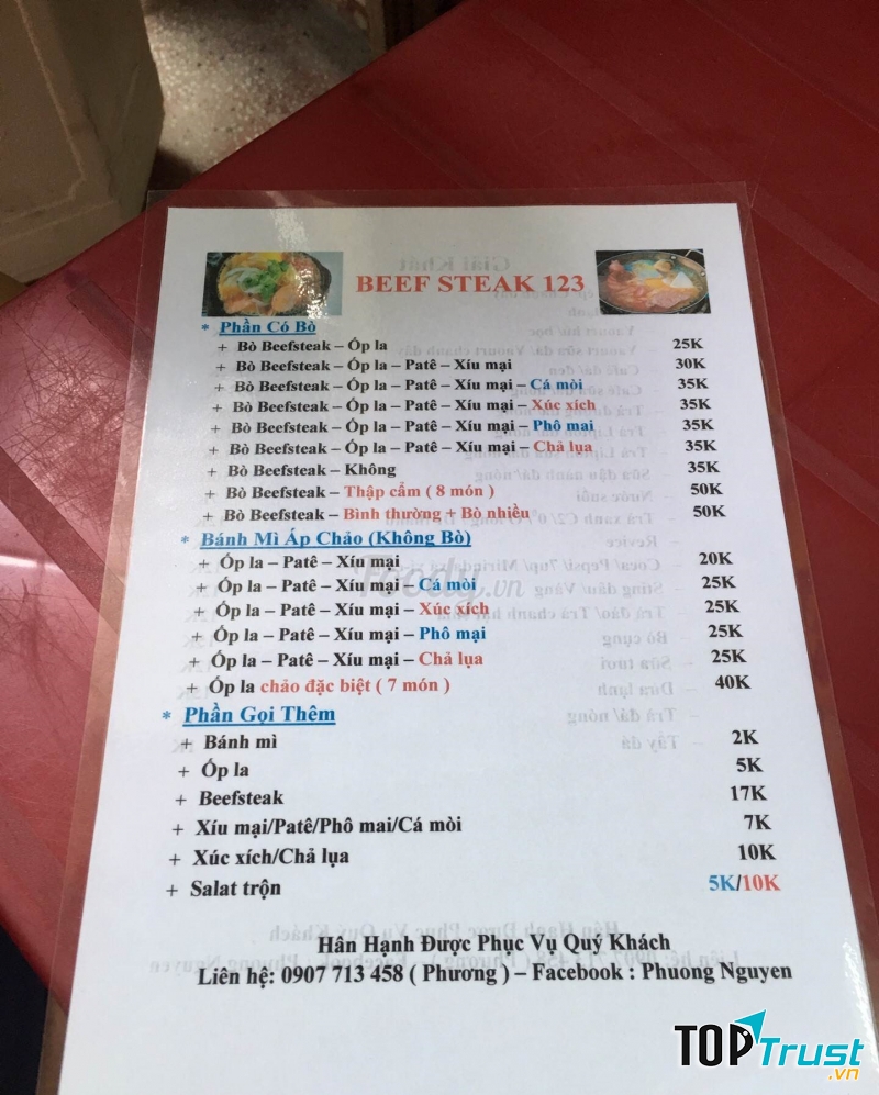 Beefsteak 123