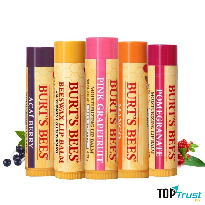 Bees Replenishing Lip Balm with Pomegranate Oil